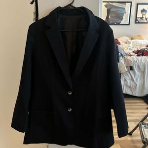 Oversized Black Blazer size L